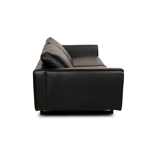 Black Ernest 4-Seater Sofa from Valentini For Sale - Image 8 of 11