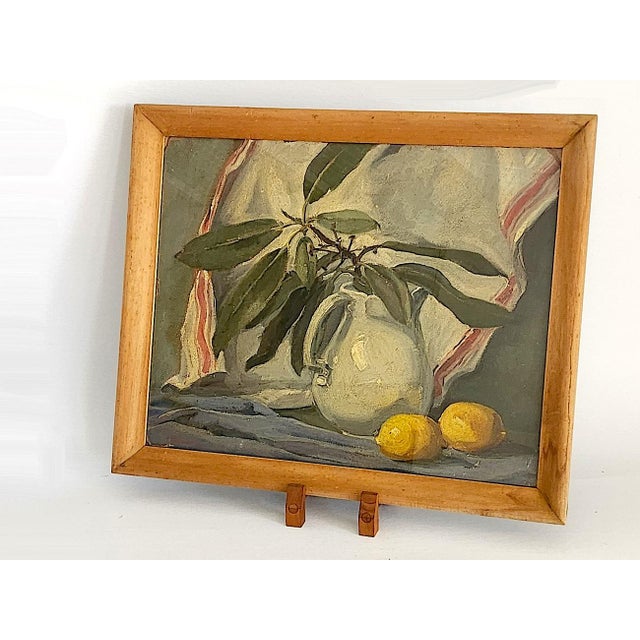 1930s Hortense Budell Still Life Painting For Sale In Miami - Image 6 of 11