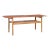 Mid-Century Modern Teak and Cane Coffee Table by Hans J. Wegner for Andreas Tuck For Sale