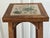 1960s Arts and Crafts Oak Tile Top Table, Plant Stand For Sale - Image 5 of 11