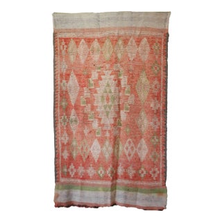 Vintage Tribal Moroccan Rug For Sale