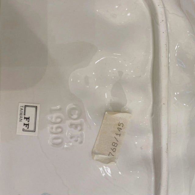 Late 20th Century Late 20th Century Fitz and Basket Weave "Fruit Garden" Platter For Sale - Image 5 of 8