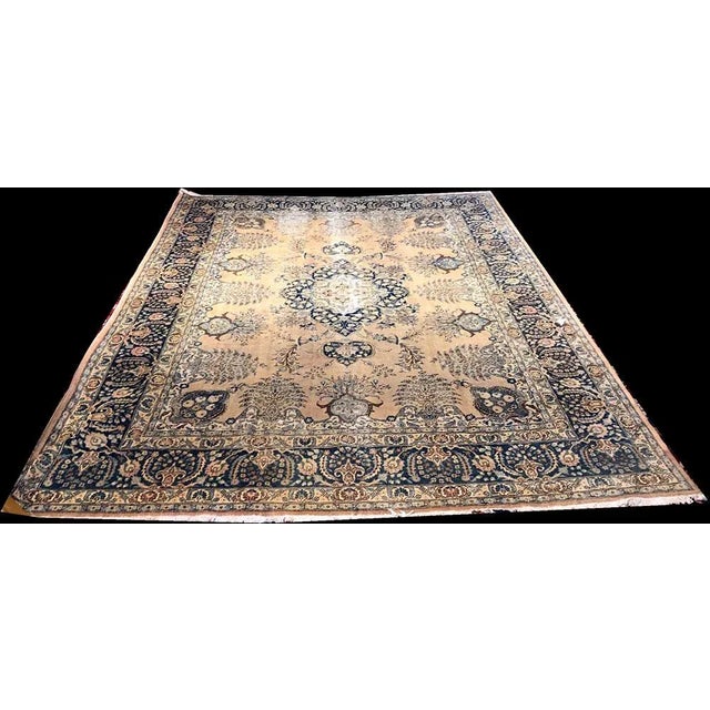 Antique Contemporary Persian Tabriz Rug For Sale - Image 10 of 10