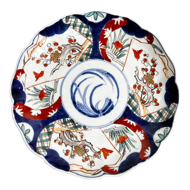 Antique Imari Plate For Sale