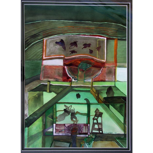 Barbara Szubinska (born 1934)She studied at the Faculty of Painting at the Academy of Fine Arts in Warsaw under the...