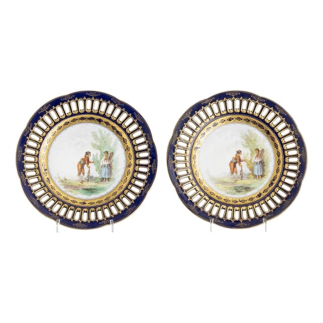 Porcelain Plates from Pirkenhammer, Set of 2 For Sale