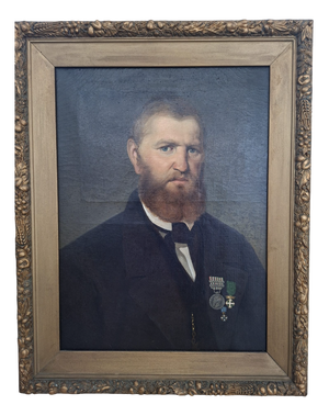 Portrait of Knight Giovanni Guido da Cilavegna, Portrait, 1866, Oil on Canvas