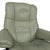 Green Mayfair Leather Armchairs in Green Sage with Ottoman and Reclining Function from Stressless, Set of 4 For Sale - Image 8 of 18