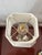 Ceramic Vintage Porcelain Cherub Table Lamp For Sale - Image 7 of 14