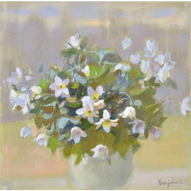 Early 21st Century Valery Bayda, Spring Bouquet, 2024, Oil on Canvas For Sale - Image 5 of 5