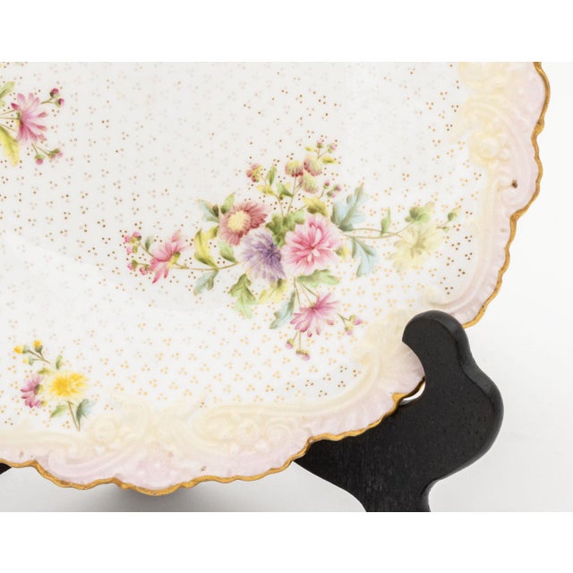 Late 20th Century Copeland Spode X Tiffany & Co. Porcelain Plates, 5 For Sale - Image 5 of 8