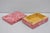 Modern Modern Lava Marble Inlay Pink Coral Covered Jewelry Trinket Box by Current Home For Sale - Image 3 of 15