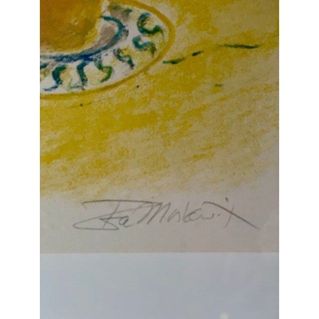 Ira Moskowitz Signed Lithograph Flowers 6 | 32/300 | Large Limited Edition Mid-Century Floral Art For Sale In Denver - Image 6 of 7
