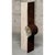 Oculus ox floor lamp in rough iron & travertine by d´ark atelier limited edition of 5 pieces dimensions: d 30 x w 30 x h...