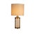 Italian Pollux Table Lamp in Burnished Metal For Sale - Image 6 of 6