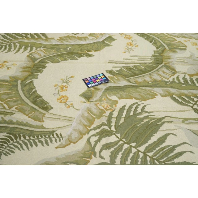 French Aubusson Design Rug 5'11'' X 8'11'' For Sale - Image 9 of 10