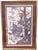 Signed Asian Silk Woven Panel | Flycatcher Birds & Scholar's Rock | Chop Seal Signed | Custom Framed | 20th Century For Sale - Image 16 of 16
