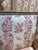 Louis XVI Living Room Sofa and Bergère Chairs in Painted Wood and Toile de Jouy, Set of 3 For Sale - Image 13 of 14