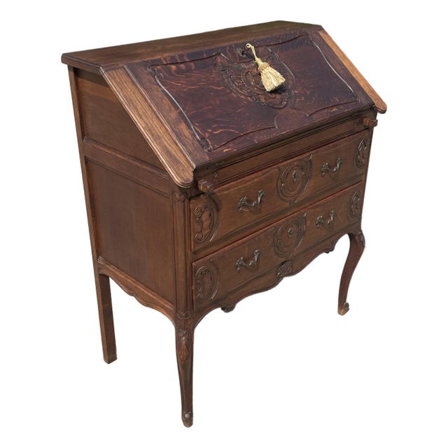 Vintage French Secretary Desk For Sale
