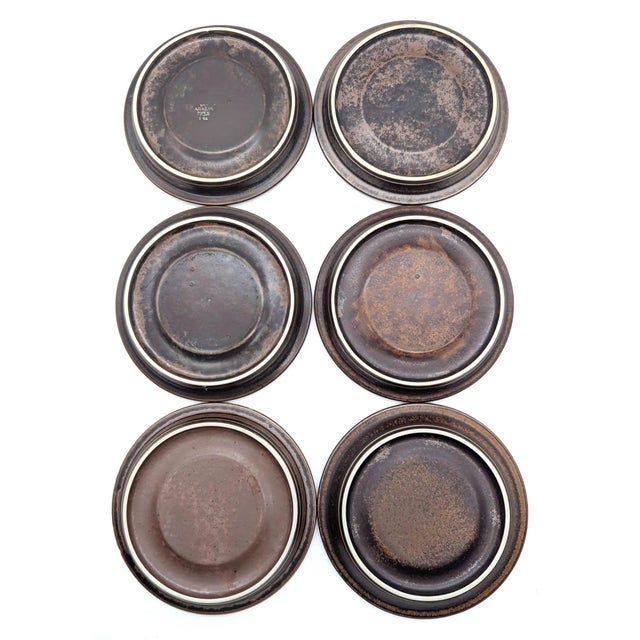 1960s Arabia Finland Stoneware "Ruska" Coffee Service Set Designed by Ulla Procopé, 15 Piece Set (For 6) For Sale - Image 9 of 15