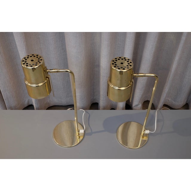 1960s Model B-195 Table Lamps by Hans-Agne Jakobsson for Hans-Agne Jakobsson AB Markaryd, 1960, Set of 2 For Sale - Image 5 of 9