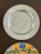Curated Vintage French Limoges Porcelain and Hand-Forged Pewter Dessert Plates - Set of 4 For Sale - Image 9 of 10