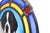 Art Deco Stained Glass Roundel with Saint bernard Dog, Belgium, 1890s For Sale - Image 3 of 11