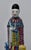 Vintage Chinese Famille Rose Porcelain Figurine Scholar Court Figure Wood Stand For Sale - Image 4 of 15