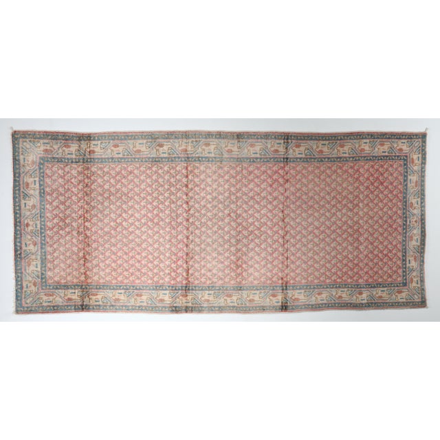 Tribal 1940s Vintage Turkish Runner Rug - 6' 2'' X 2' 3'' For Sale - Image 3 of 13