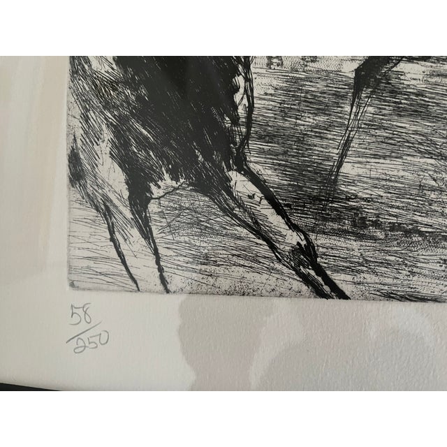 Leroy Neiman 1980s Daily Double an Original Etching Signed and Numbered by Leroy Neiman For Sale - Image 4 of 5