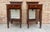 Brown Art Nouveau Walnut Nightstands, 1900s, Set of 2 For Sale - Image 8 of 18