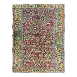Antique Persian Heriz/Serapi Rug, 4'10" X 6'6"