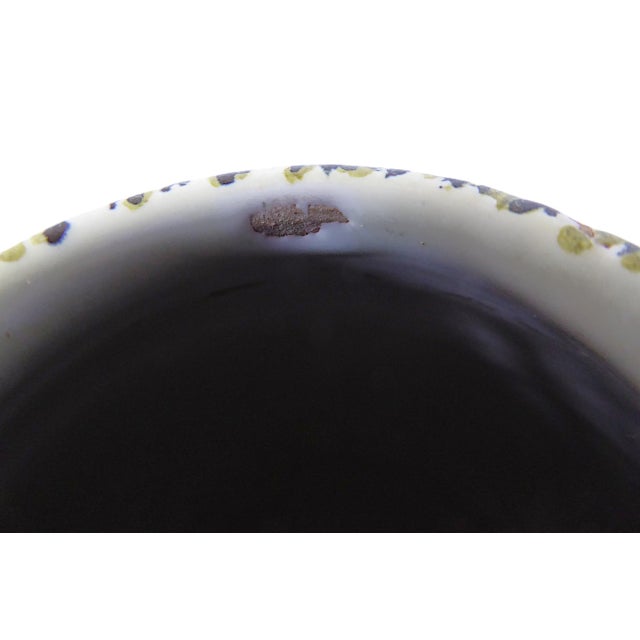 Linea Series Onion Shaped Ceramic Vase by Aldo Londi for Bitossi Italy 1950s For Sale - Image 9 of 11