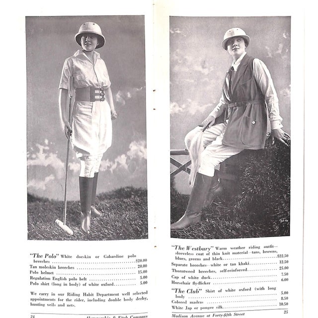 "Abercrombie & Fitch Women's Sportswear 1921 Catalog For Sale - Image 9 of 12