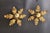 Hollywood Regency Florentine Flower-Shaped Gilt Flush Mount with Hand-Forged, Floral, Gilded with Gold Leaf in the style of Hans Kögl, Italy, 1960s For Sale - Image 4 of 18