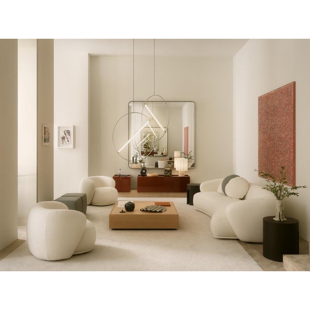 Silver ED46.03 Hanging Lamp by Edizioni Design For Sale - Image 8 of 13