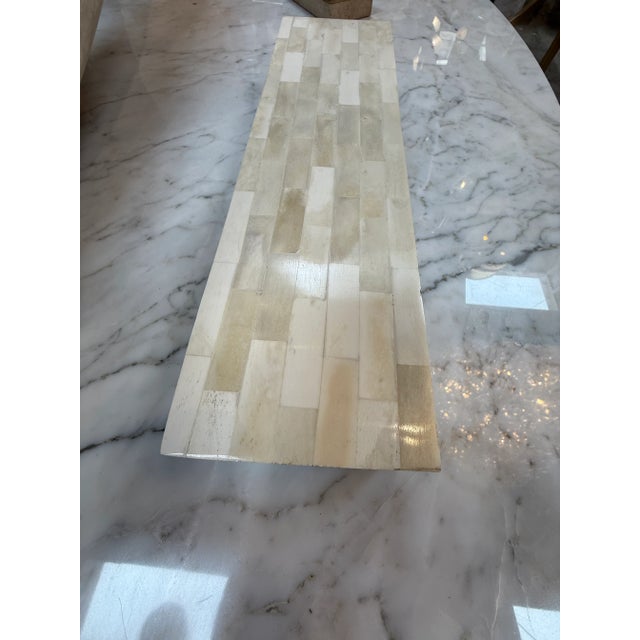 VIntage Italian, Rectangular Cream Bone Inlay Box 1970 For Sale In Los Angeles - Image 6 of 7