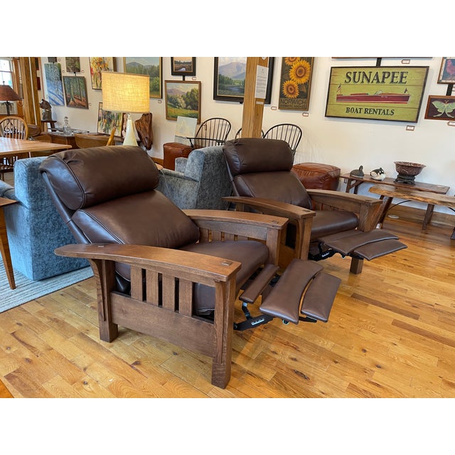 Stickley Bustle Back Recliner Chairish