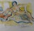 This watercolor painting of women posing, has a loose and expressive feeling and the colors are bold and vibrant. The...