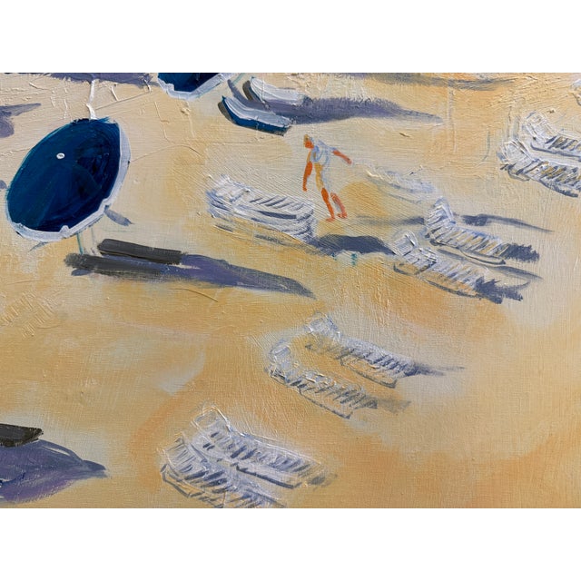 "Florida Beach Activities" Acrylic on Canvas by Joe Davis For Sale - Image 12 of 13