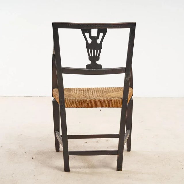 Armchair Height: 87 Width: 53 Depth: 40 seat Height: 42 This piece is attributed to the mentioned designer/maker. It has...
