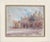 Early 20th Century "St. Mark's Basilica" Landscape Painting, Framed For Sale - Image 4 of 4