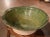 18th Century French Green Glazed Terracotta "Tian" Bowl From Provence For Sale - Image 4 of 9