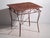 Rustic Antique Red Garden Table, 1920s For Sale - Image 3 of 10