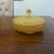 Yellow Vintage Art Deco Imperial Glass Candy Dish For Sale - Image 8 of 10