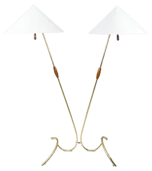 Floor Lamps by Rupert Nikoll, 1950s, Set of 2
