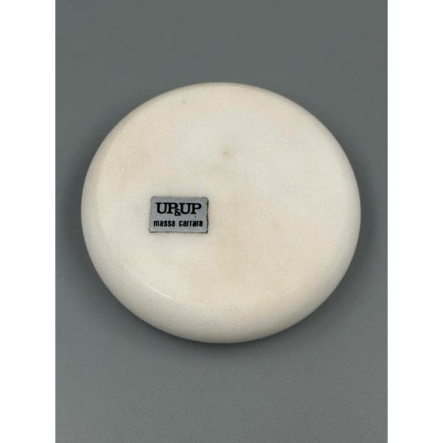 Stone Pen Holder in Carrara Marble in Up & Up, Italy, 1970s For Sale - Image 7 of 8