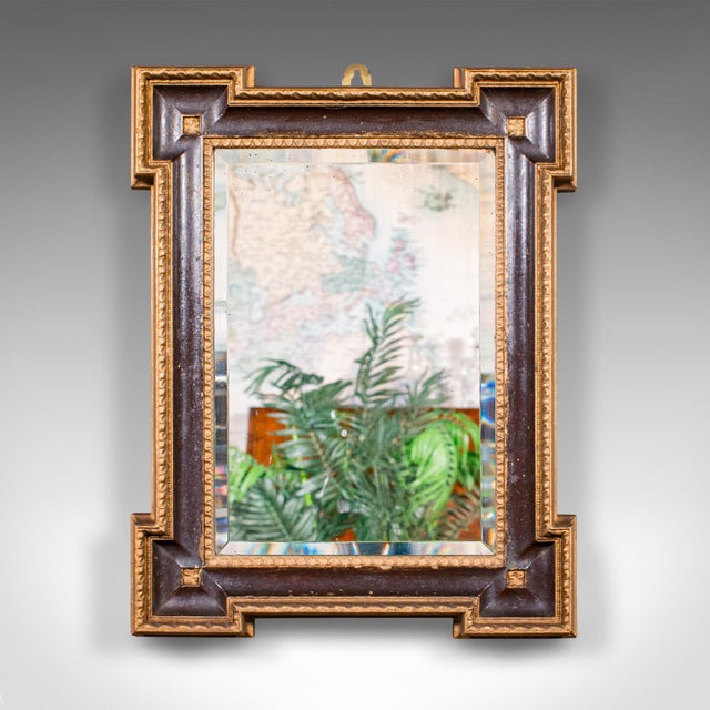 Victorian 1870's Small Antique Vanity Mirror For Sale - Image 3 of 8