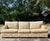 Wood Vintage Coastal Donghia “Block Island” Woven Rattan Sofa For Sale - Image 7 of 12