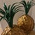 Vintage Tole Pineapple Topped With Green Palm - Sold as a Pair For Sale - Image 6 of 10